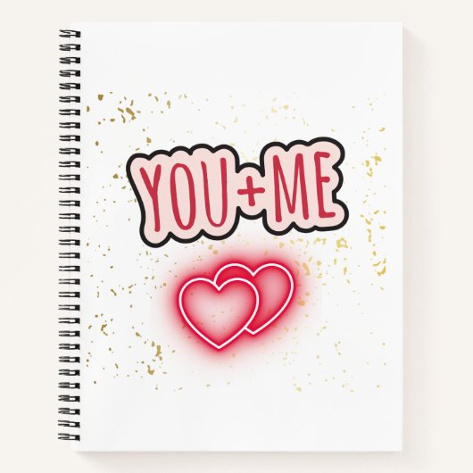 Carnet Cuaderno You + Me (Devant)