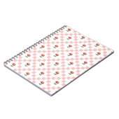 Carnet Cuadrillé en rosa (Côté gauche)