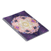 Carnet Cube de Metatron dans le lotus de Gemstone (Côté Droit)