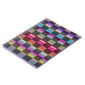 Carnet Cubes colorés (Côté gauche)