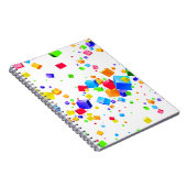 Carnet Cubes colorés 1 (Côté Droit)