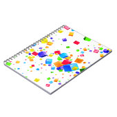 Carnet Cubes colorés 1 (Côté gauche)