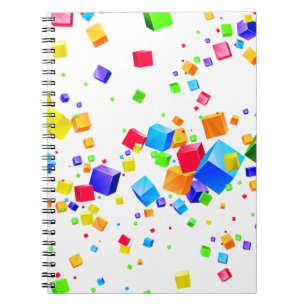 Carnet Cubes colorés 1