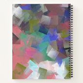 Carnet Cubes colorés Abstraits (Dos)