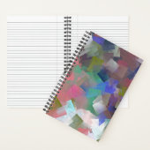 Carnet Cubes colorés Abstraits (À l'intérieur)