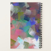 Carnet Cubes colorés Abstraits (Verso)