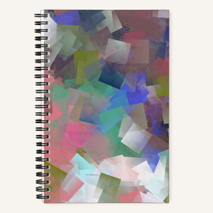 Carnet Cubes colorés Abstraits