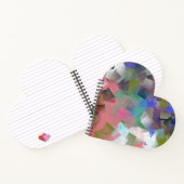 Carnet Cubes colorés Abstraits (Intérieur)