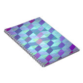 Carnet Cubes en triangles Motif géométrique (Côté Droit)