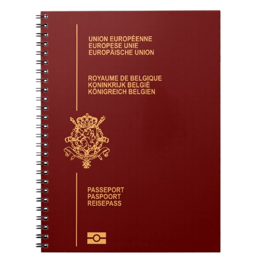 Carnet Cubierta pasaporte Belgica (Devant)