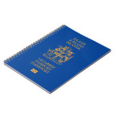 Carnet Cubierta pasaporte Islandia (Côté gauche)