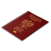 Carnet Cubierta pasaporte Polonia (Côté gauche)