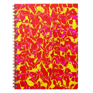Carnet Cuckoo Marbré Abstrait