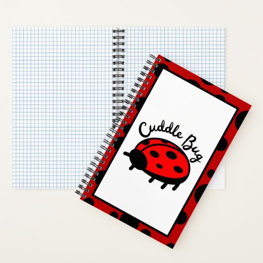 Carnet Cuddle Bug Ladybug | Design Cozy et Mignon (À l'intérieur)