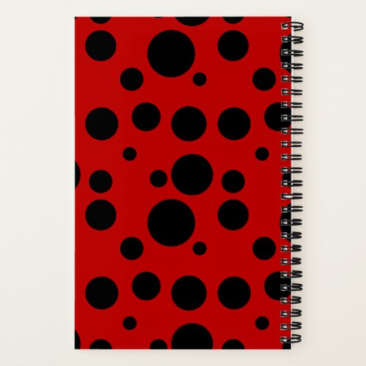 Carnet Cuddle Bug Ladybug | Design Cozy et Mignon (Verso)