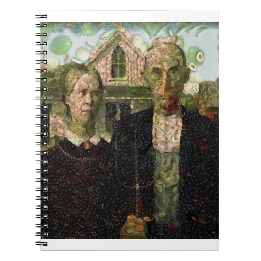Carnet Cuillère d'art gothique végétalien (Devant)