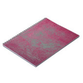 Carnet Cuir Abstrait à texture grunge (Côté gauche)