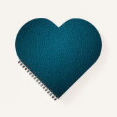 Carnet Cuir bleu (Devant)