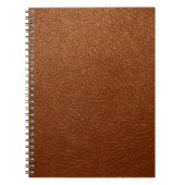Carnet Cuir Brown (Devant)