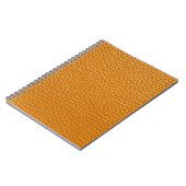 Carnet Cuir Brown, Arrière - plan de texture de fermeture (Côté gauche)