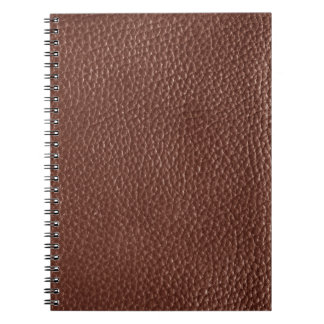 Carnet Cuir Brown Faux