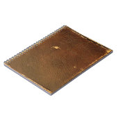 Carnet Cuir Brown Rustique Faux (Côté gauche)
