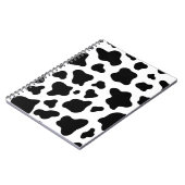 Carnet Cuir de vache noir et blanc Moderne rustique de Fe (Côté gauche)