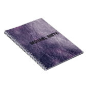 Carnet Cuir gris (Côté Droit)