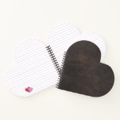 Carnet Cuir gris (Intérieur)