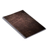 Carnet cuir marron vintage (Côté Droit)
