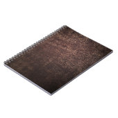 Carnet cuir marron vintage (Côté gauche)