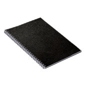 Carnet Cuir noir (Côté Droit)