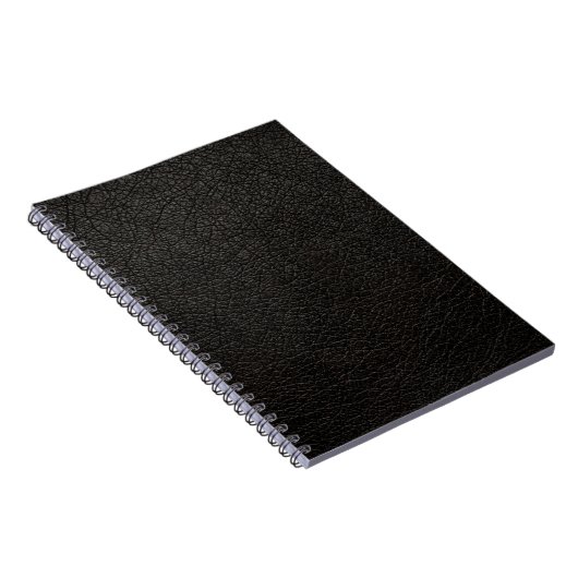 Carnet Cuir noir (Côté Droit)