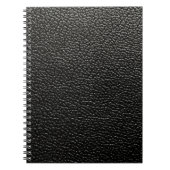 Carnet Cuir noir (Devant)