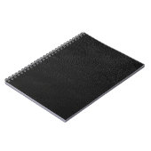 Carnet Cuir noir (Côté gauche)