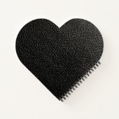 Carnet Cuir noir (Dos)