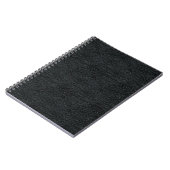 Carnet Cuir noir Faux (Côté gauche)