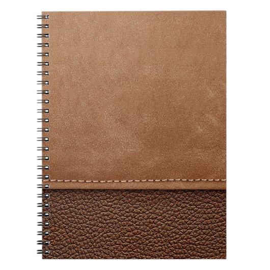 Carnet Cuir pointu : gris, noir arrière - plan. (Devant)
