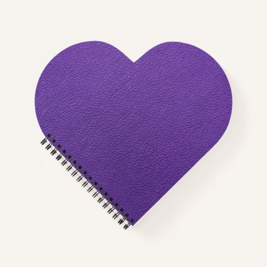 Carnet Cuir pourpre (Devant)