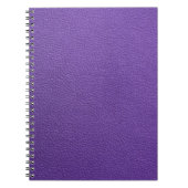 Carnet Cuir pourpre (Devant)