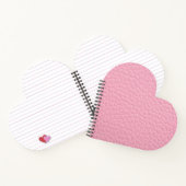 Carnet Cuir rose (Intérieur)