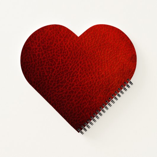 Carnet Cuir rouge (Dos)