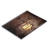 Carnet cuir vintage (Côté gauche)