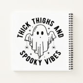 Carnet "Cuirs Épais Et Vibes Éffrayantes" (Dos)