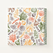 Carnet Cuisine Garden Motif végétal (Dos)