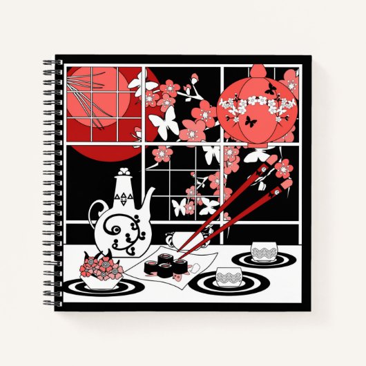 Carnet Cuisine japonaise (Devant)