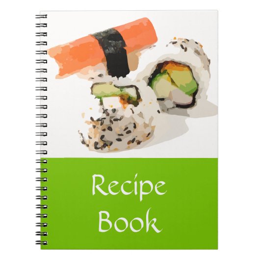 Carnet Cuisine japonaise sushi (Devant)