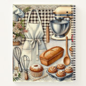 Carnet Cuisine maison confortable avec tablier (Dos)
