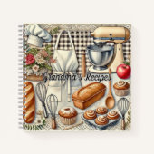 Carnet Cuisine maison confortable avec tablier (Devant)