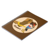 Carnet Cuisine Personnalisée Enfants Cowboy (Côté gauche)